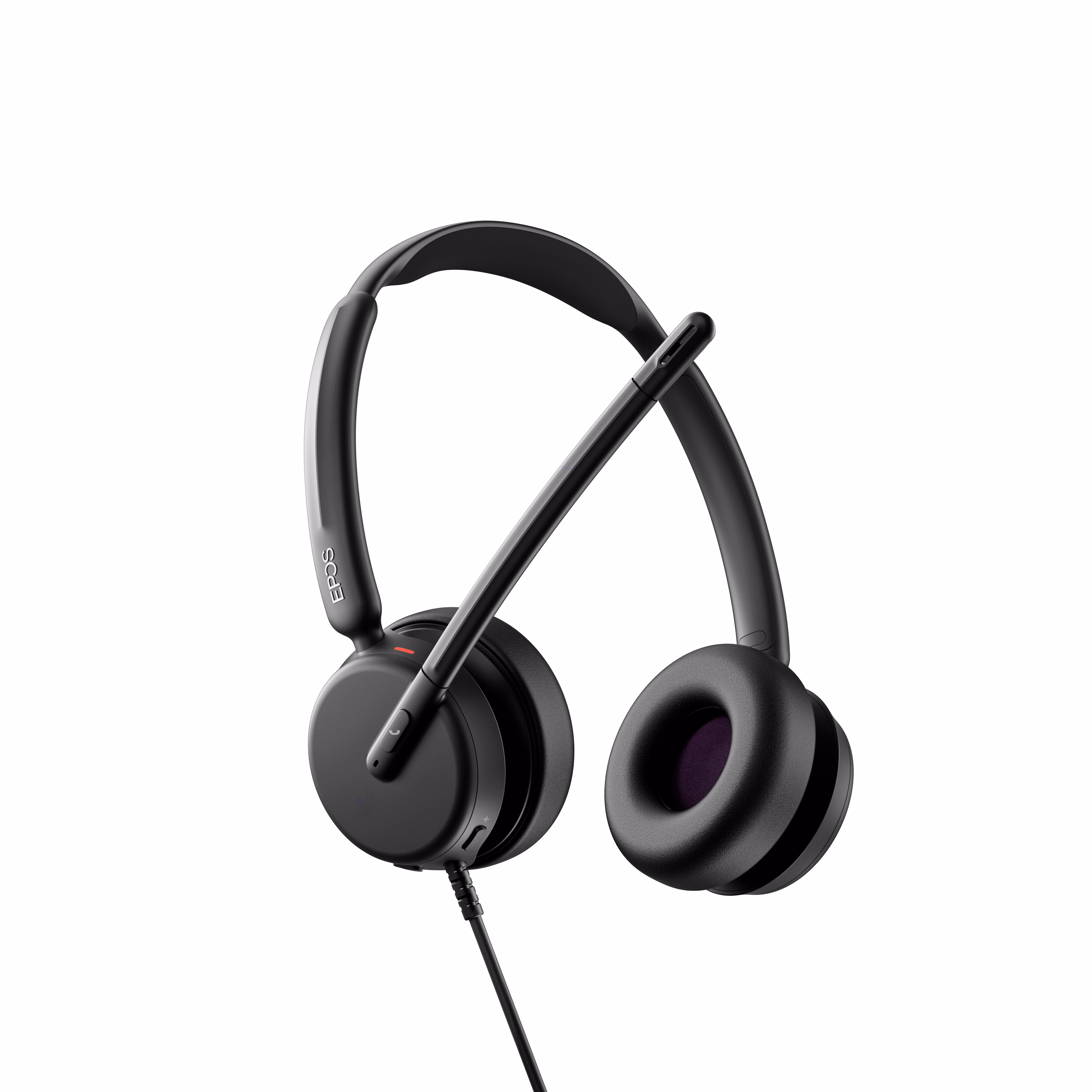 EPOS IMPACT 460 UC USB-C Stereo Headset inkl. USB-A Adapter & Smart Call Control am Headset