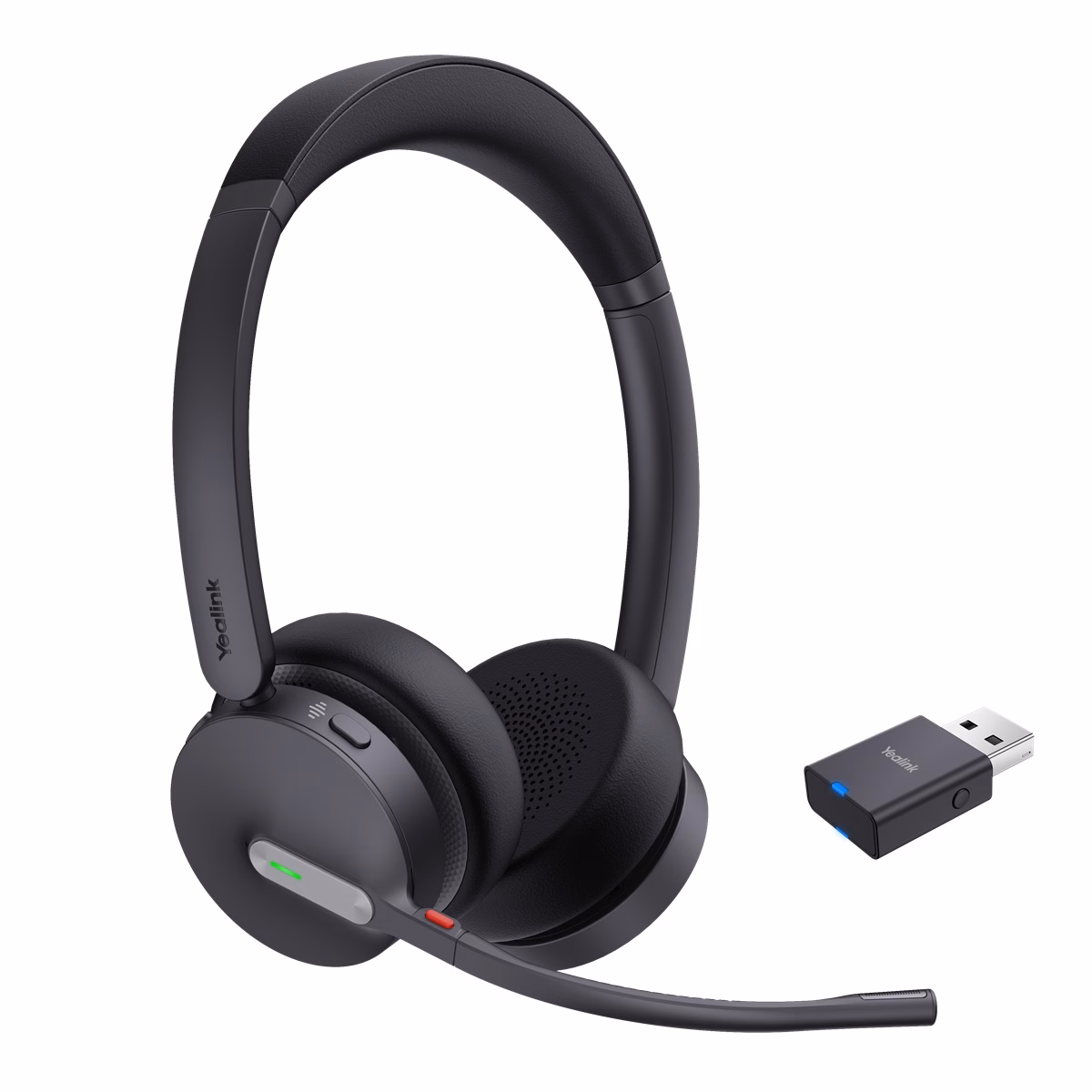 Yealink WH64 Hybrid Dual UC DECT/BT Headset inkl. USB-A DECT Dongle