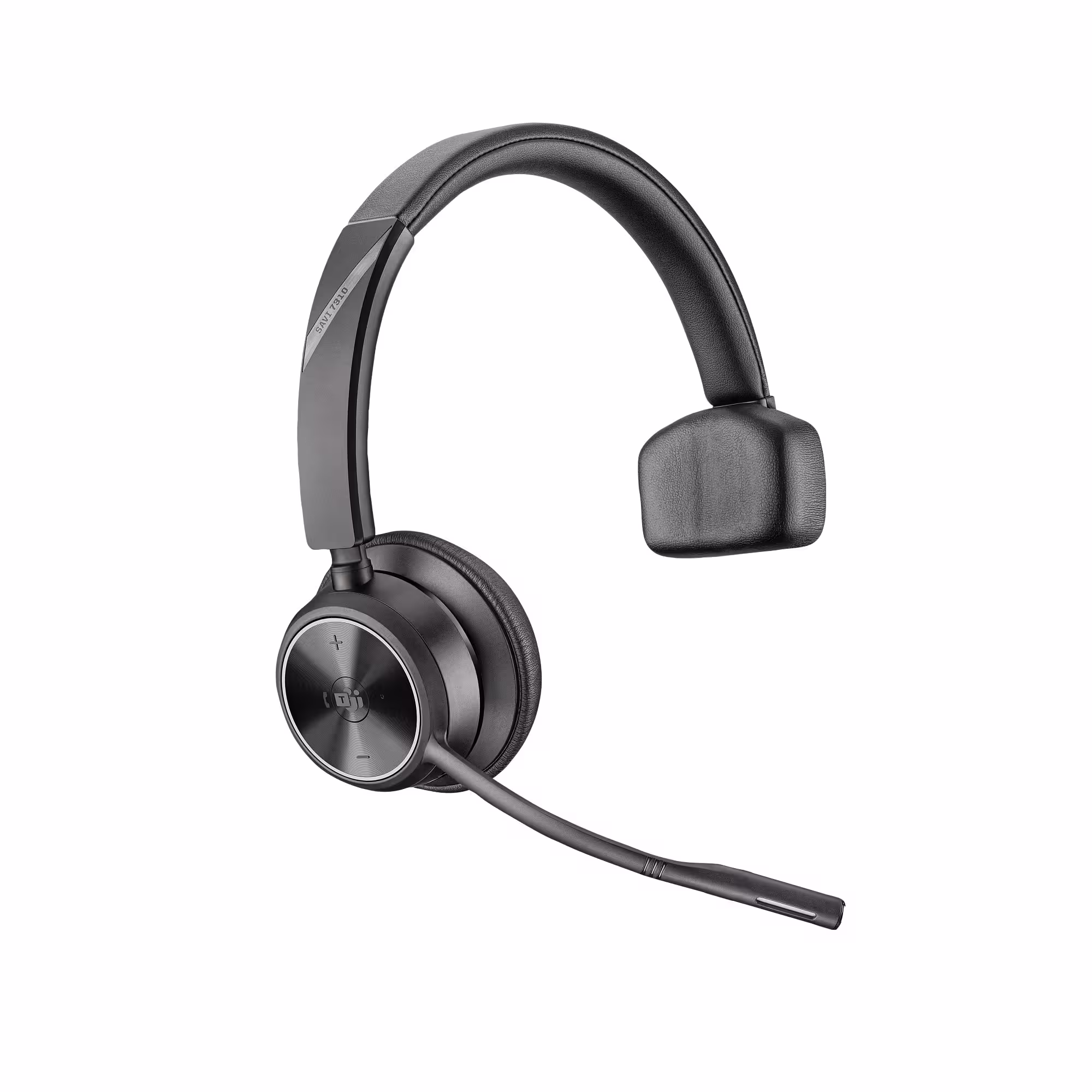 Poly Savi 7310-M Office Teams Mono Ultra-Secure DECT NC Headset mit Acoustic Fence für Festnetz und
