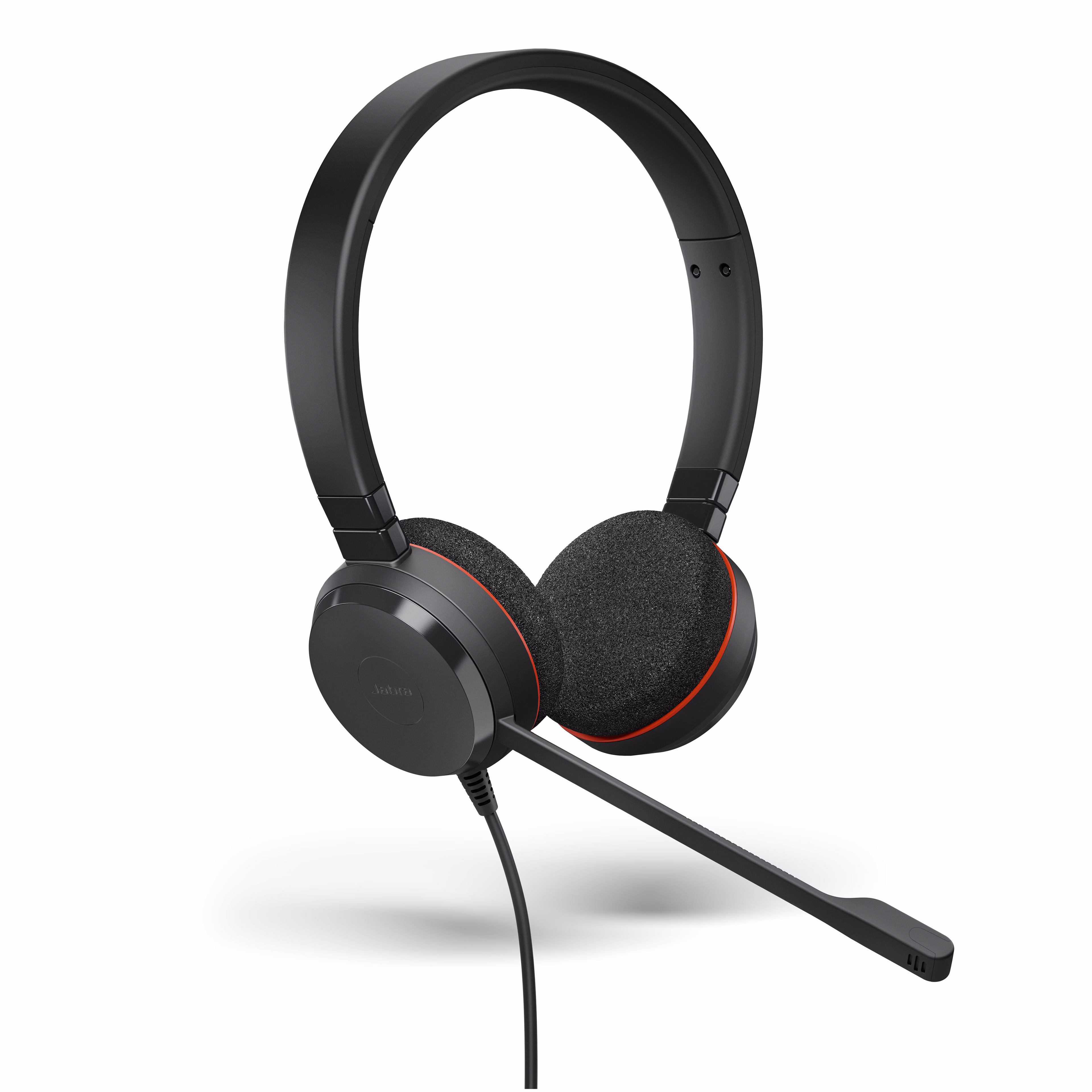 Jabra Evolve 20 USB C/A MS Teams Stereo Headset mit USB-C auf USB-A Adapter