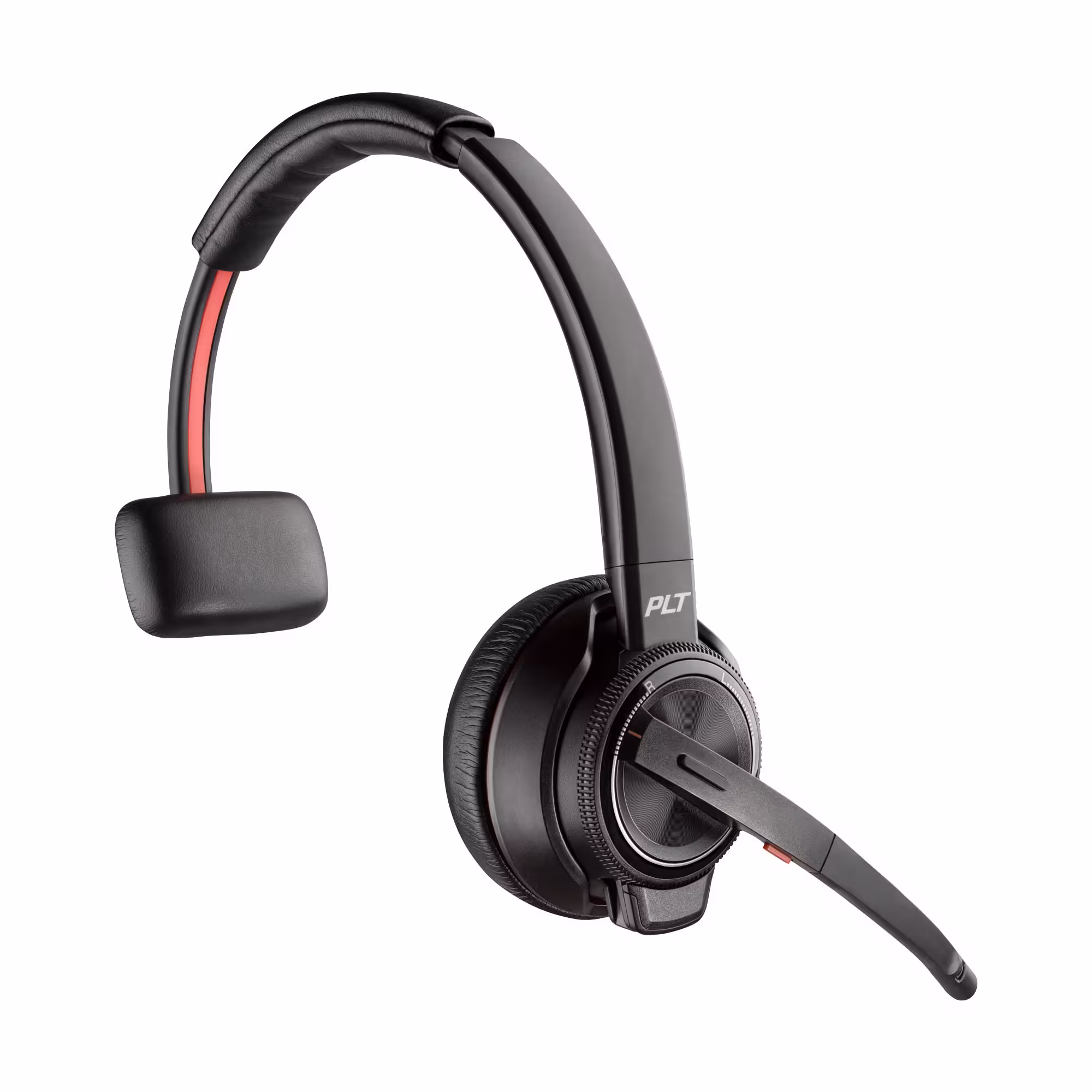 Poly Savi 8210 Mono Office DECT NC Headset für Festnetz, PC Softphone und Mobiltelefon