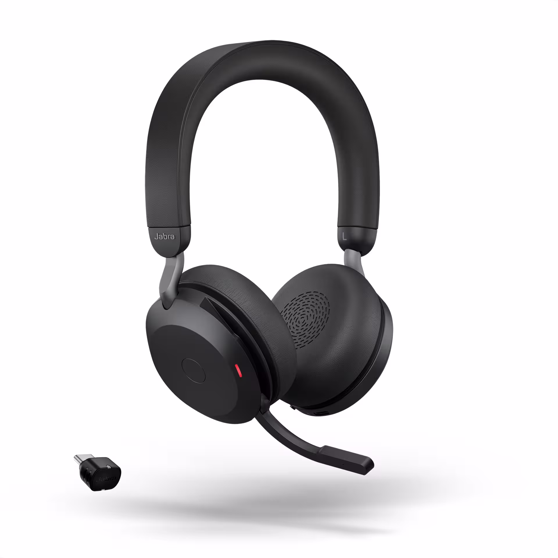 Jabra Evolve2 75 Link380/390c UC Stereo ANC Black Bluetooth NC Headset inkl. Link 380/390c USB-C UC BT Dongle