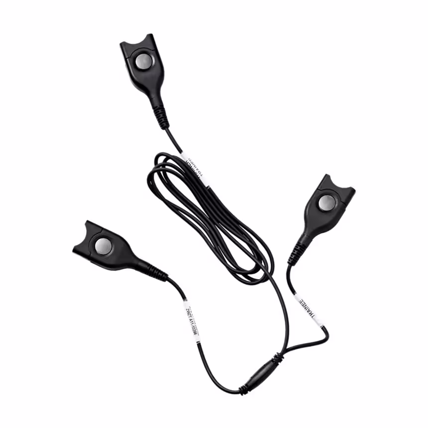 EPOS ATC 1 Trainer Kabel 2xhören und 1xsprechen mit QD auf 2x QD