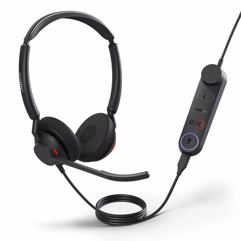 Jabra Engage 50 II Stereo Headset & Link USB-A MS Teams mit USB-A Stecker
