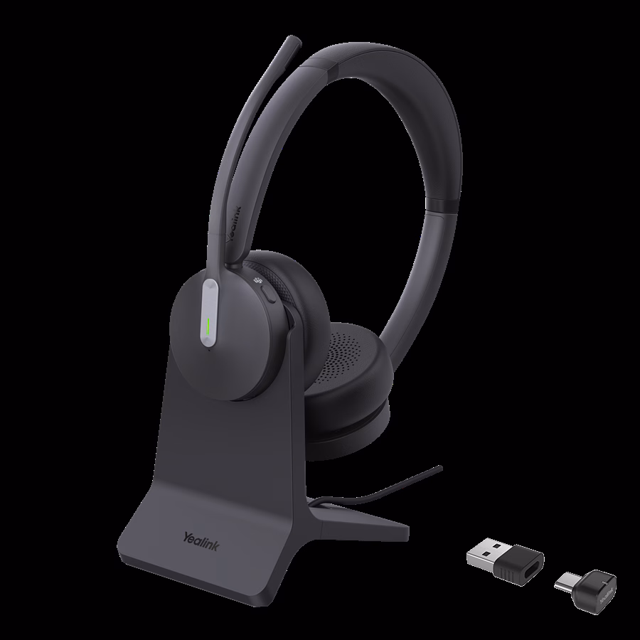 Yealink BH70 Dual Stand Teams USB-C/A Bluetooth Headset inkl. Ladeständer & BT51C USB-C Dongle