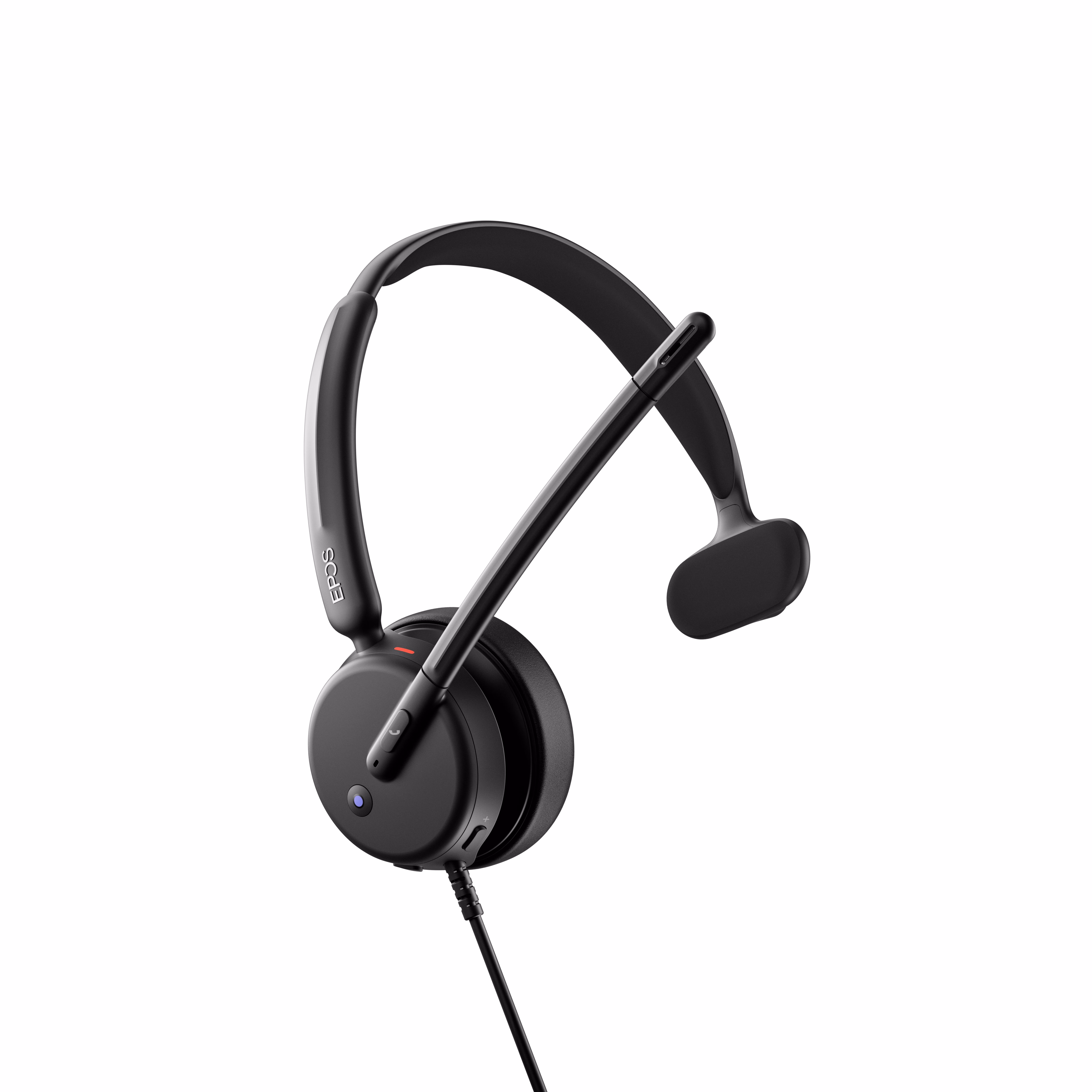 EPOS IMPACT 430T UC Teams USB-C Mono Headset inkl. USB-A Adapter & Smart Call Control am Headset