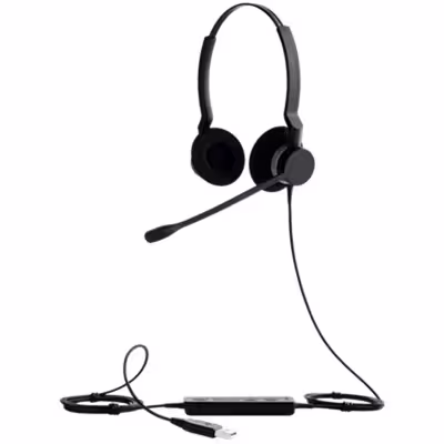 Jabra BIZ 2300 USB MS Duo USB NC Headset mit CallControl für Microsoft